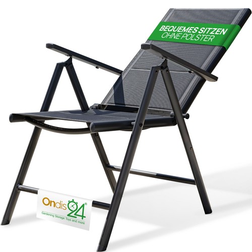 Klappsessel gartensessel alu - gartensessel,