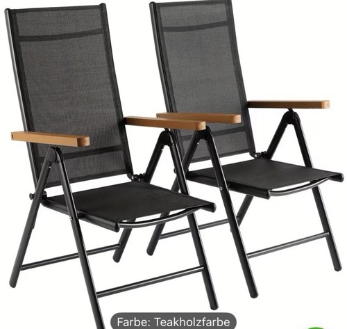 2erset klappstühle - 2erset,